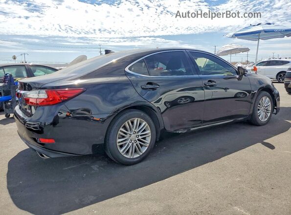 JTHBK1GGXG2214261 2016 LEXUS ES Black Tył prawy