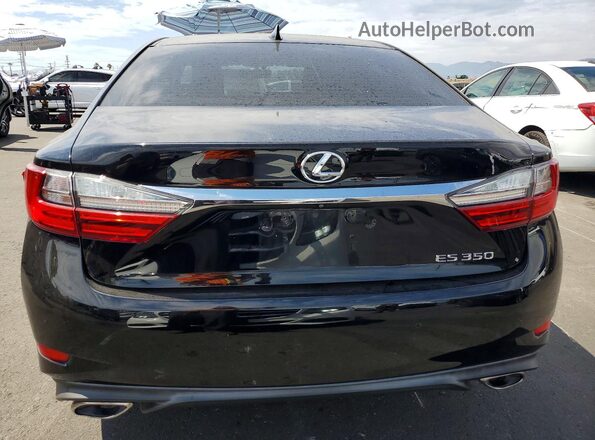 JTHBK1GGXG2214261 2016 LEXUS ES Black Widok z tyłu