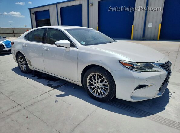 JTHBK1GGXG2222988 2016 LEXUS ES White Delantero derecho