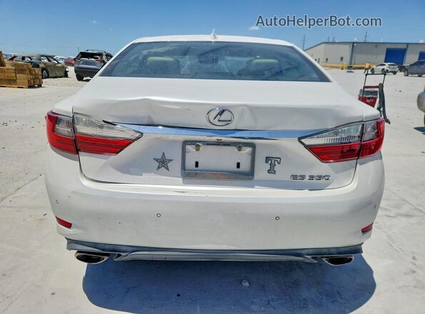 JTHBK1GGXG2222988 2016 LEXUS ES White Vista trasera