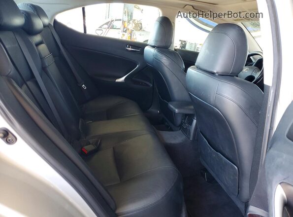 JTHBK262272051178 2007 LEXUS IS Серебряный Вид задних сидений