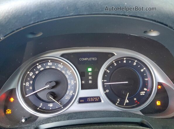 JTHBK262272051178 2007 LEXUS IS Серебряный Вид щитка приборов