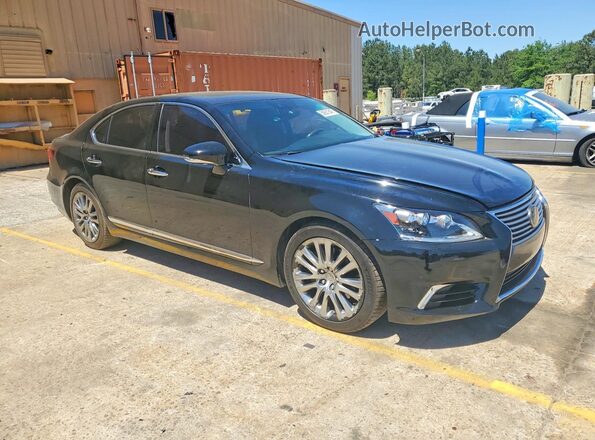JTHBL5EF6G5139975 2016 LEXUS LS Black Delantero derecho