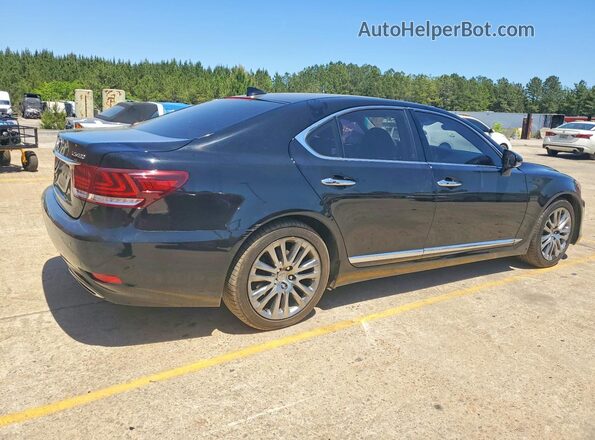 JTHBL5EF6G5139975 2016 LEXUS LS Black Trasero derecho