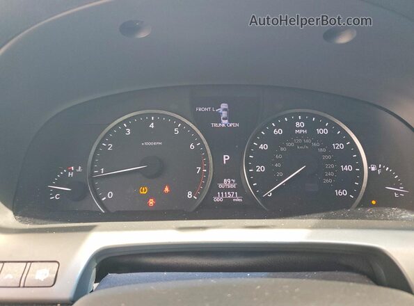 JTHBL5EF7G5141623 2016 LEXUS LS White VIN კოდის სტიკერის ხედი