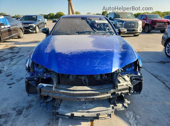 JTHBP1BL0GA001055 2016 LEXUS GS Blue Вид спереду