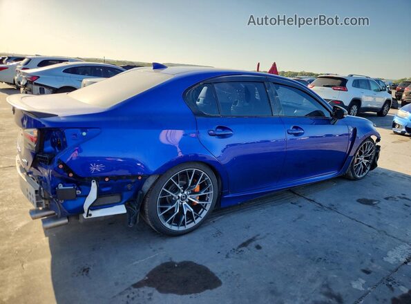 JTHBP1BL0GA001055 2016 LEXUS GS Blue Задня права чверть