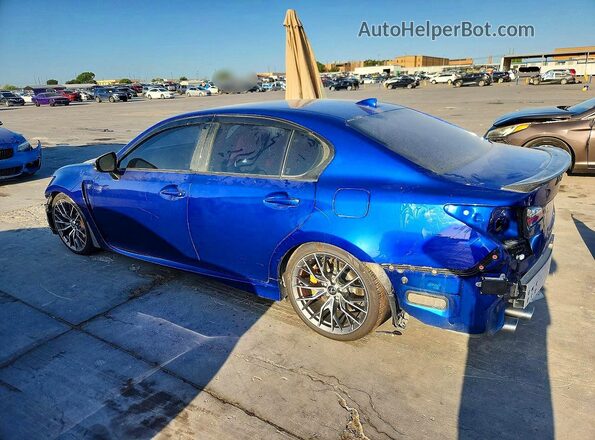 JTHBP1BL0GA001055 2016 LEXUS GS Blue Задня ліва чверть