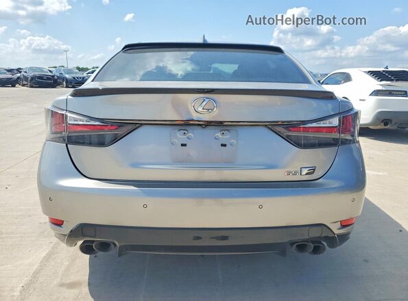 JTHBP1BL3GA001227 2016 LEXUS GS Gray Widok z tyłu