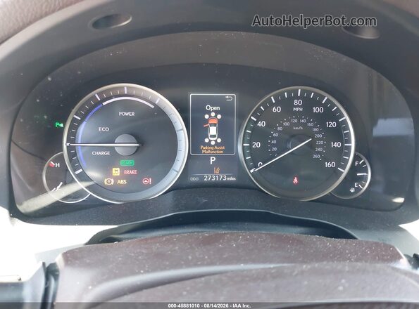 JTHBW1GG0G2101312 2016 LEXUS ES 300H Blue Հետևի նստատեղերի տեսք