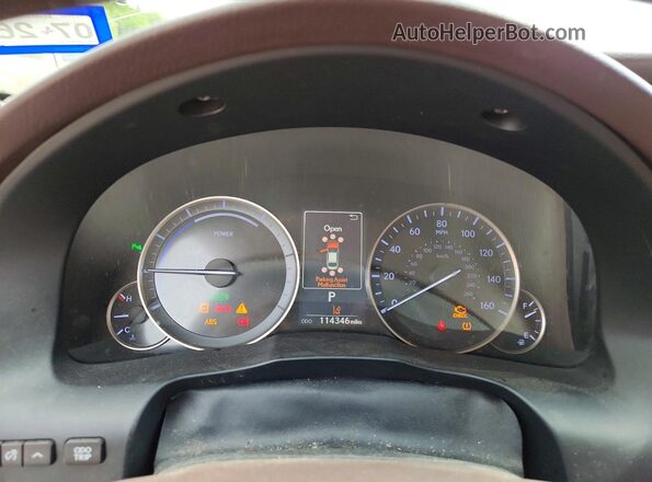 JTHBW1GG0J2173246 2018 LEXUS ES Black Вид щитка приладів