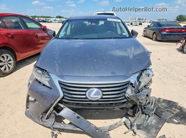 JTHBW1GG1J2184711 2018 LEXUS ES Gray Вид спереду