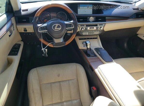 JTHBW1GG3H2153471 2017 LEXUS ES White Вид панелі приладів