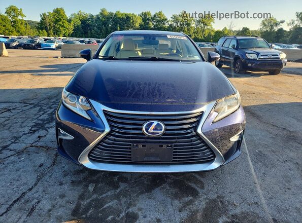JTHBW1GG7G2102313 2016 LEXUS ES Blue Вид спереду