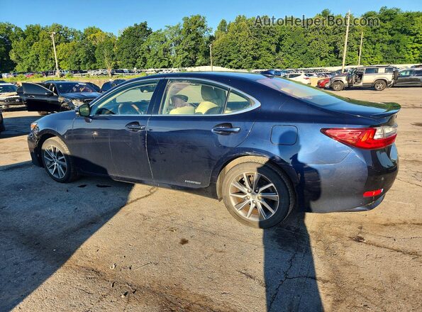 JTHBW1GG7G2102313 2016 LEXUS ES Blue Задня ліва чверть