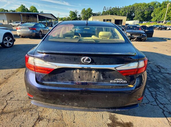 JTHBW1GG7G2102313 2016 LEXUS ES Blue Вид ззаду