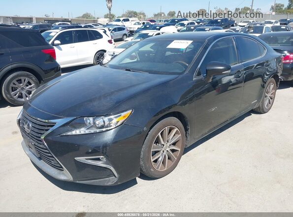 JTHBW1GGXG2102550 2016 LEXUS ES 300H Black Front left