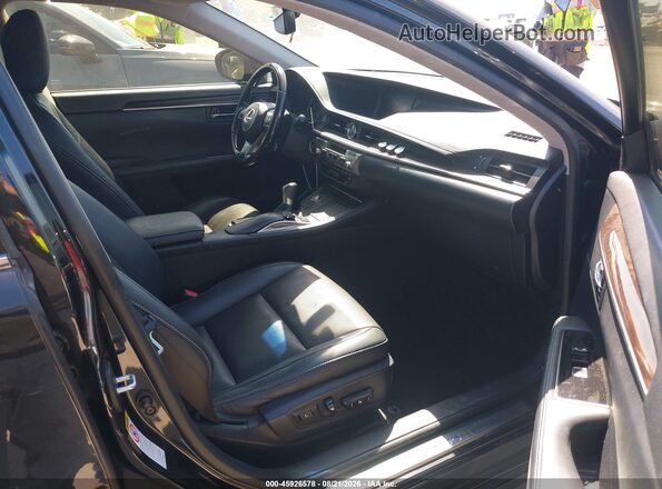 JTHBW1GGXG2102550 2016 LEXUS ES 300H Black Front interior view