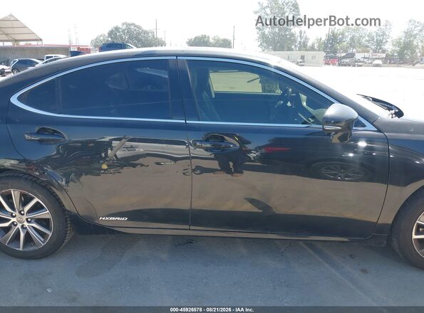 JTHBW1GGXG2102550 2016 LEXUS ES 300H Black Rear interior view