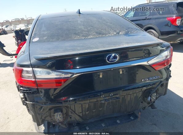 JTHBW1GGXG2102550 2016 LEXUS ES 300H Black 