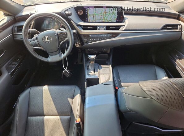 JTHBZ1B13K2005256 2019 LEXUS ES Black Dashboard view
