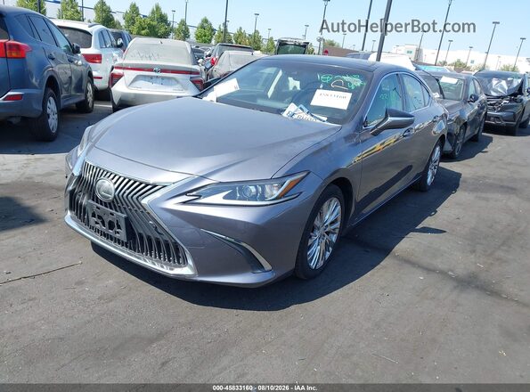 JTHBZ1B18K2001106 2019 LEXUS ES 350 Gray Передня ліва чверть
