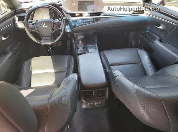 JTHBZ1B18K2002191 2019 LEXUS ES Blue Առջևի վահանակի տեսք