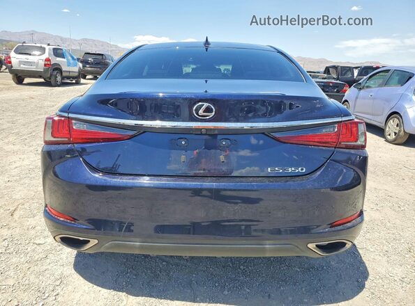 JTHBZ1B18K2002191 2019 LEXUS ES Blue Հետևի տեսք