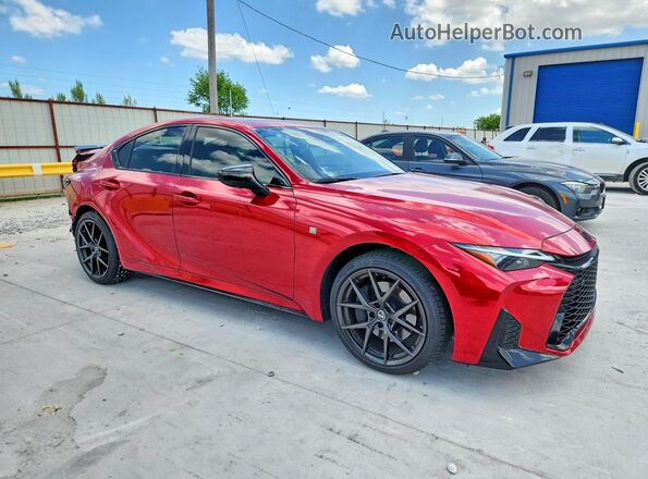 JTHBZ1B23T5101168 2026 LEXUS IS Red Delantero derecho