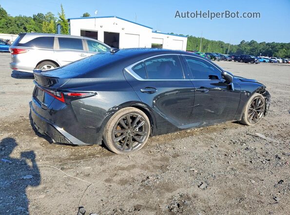 JTHBZ1B28R5077099 2024 LEXUS IS Black Tył prawy