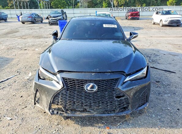 JTHBZ1B28R5077099 2024 LEXUS IS Black Widok z przodu