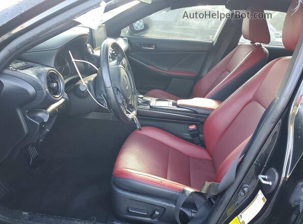 JTHBZ1B28R5077099 2024 LEXUS IS Black Widok wnętrza z przodu