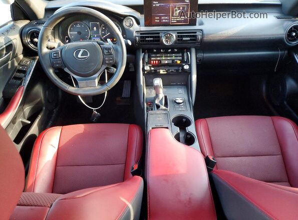JTHBZ1B28R5077099 2024 LEXUS IS Black Widok deski rozdzielczej