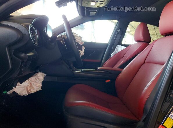 JTHBZ1B29S5084987 2025 LEXUS IS Black წინა სალონის ხედი