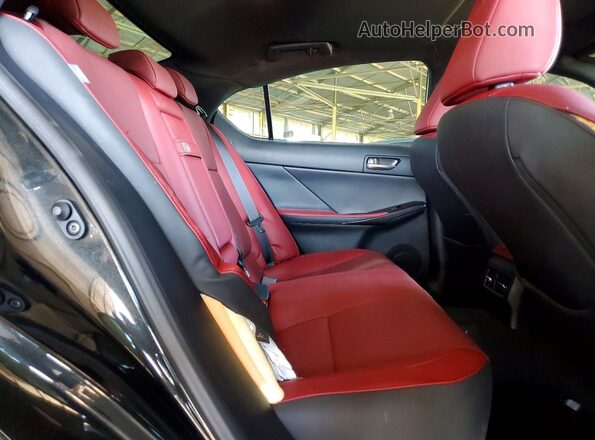 JTHBZ1B29S5084987 2025 LEXUS IS Black უკანა სავარძლების ხედი