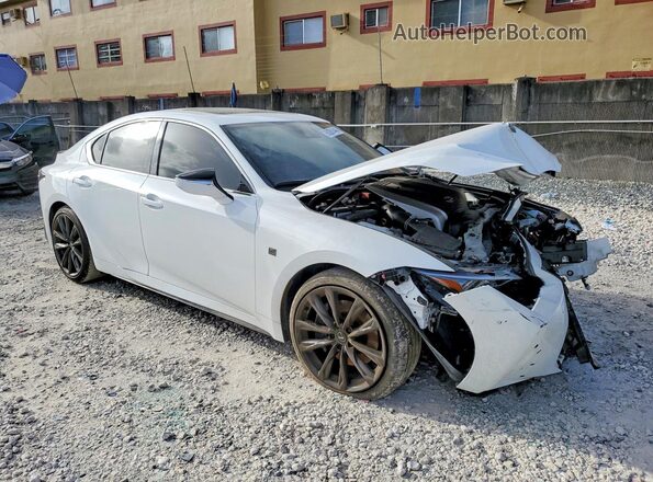 JTHBZ1B2XR5079596 2024 LEXUS IS Белый Передняя правая четверть