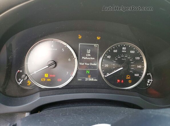 JTHBZ1B2XR5079596 2024 LEXUS IS Белый Вид щитка приборов