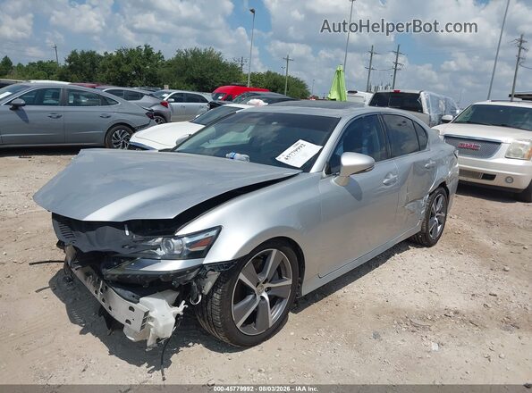 JTHBZ1BL0GA003253 2016 LEXUS GS 350 Silver Front left