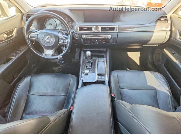JTHBZ1BL1GA002581 2016 LEXUS GS Silver Vista del salpicadero