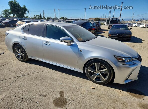 JTHBZ1BL1GA002581 2016 LEXUS GS Silver Delantero derecho
