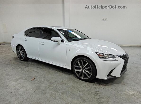 JTHBZ1BL1HA010648 2017 LEXUS GS White Передня права чверть