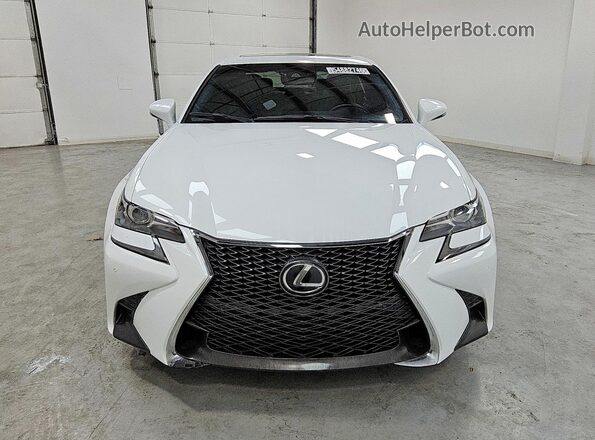 JTHBZ1BL1HA010648 2017 LEXUS GS White Вид спереду