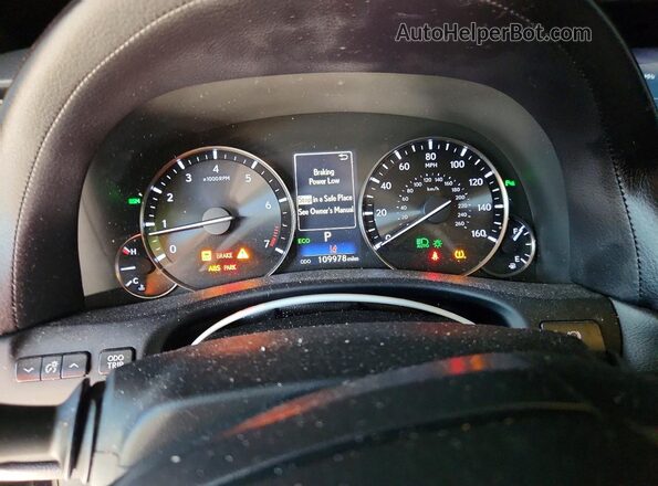 JTHBZ1BL1HA012111 2017 LEXUS GS Blue Instrument cluster view
