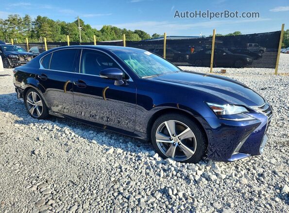 JTHBZ1BL1HA012111 2017 LEXUS GS Blue Front right