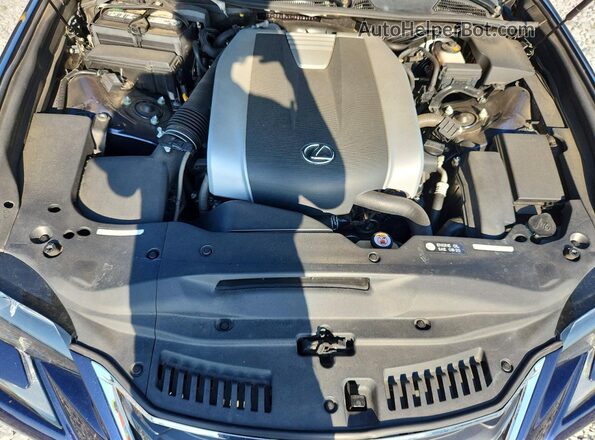 JTHBZ1BL1HA012111 2017 LEXUS GS Blue Rear interior view