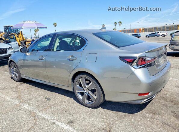 JTHBZ1BL2HA009038 2017 LEXUS GS Gray Trasero izquierdo