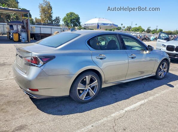 JTHBZ1BL2HA009038 2017 LEXUS GS Gray Trasero derecho