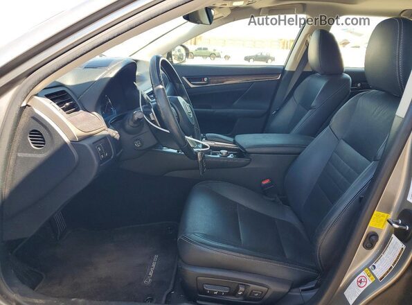 JTHBZ1BL2HA009038 2017 LEXUS GS Gray Vista interior delantera