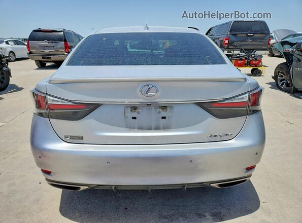 JTHBZ1BL2HA009959 2017 LEXUS GS Silver უკანა ხედი