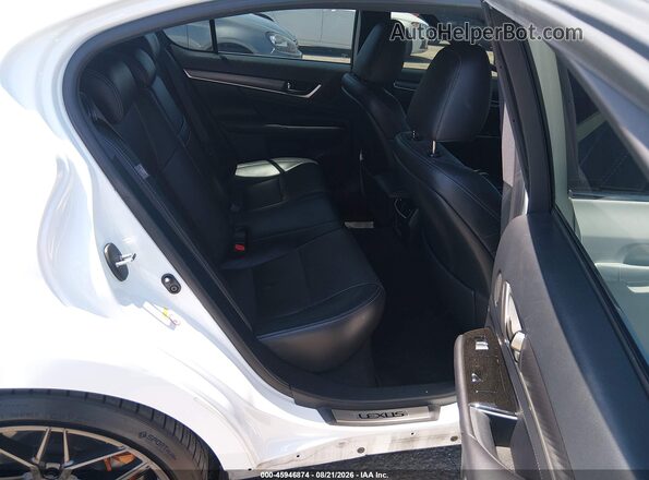 JTHBZ1BL3GA004753 2016 LEXUS GS 350 White Vista de la etiqueta del VIN